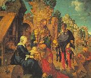 Albrecht Durer The Adoration of the Magi_z oil painting artist